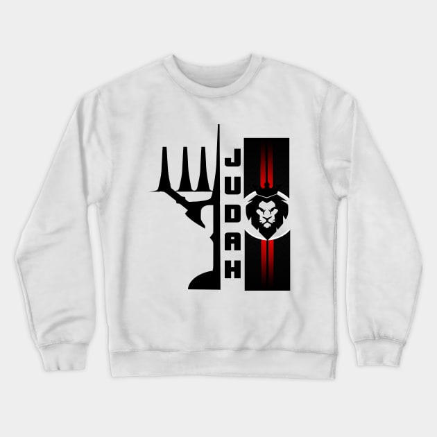 Judah Royalty | Sons Of Thunder Design Crewneck Sweatshirt by Sons of thunder